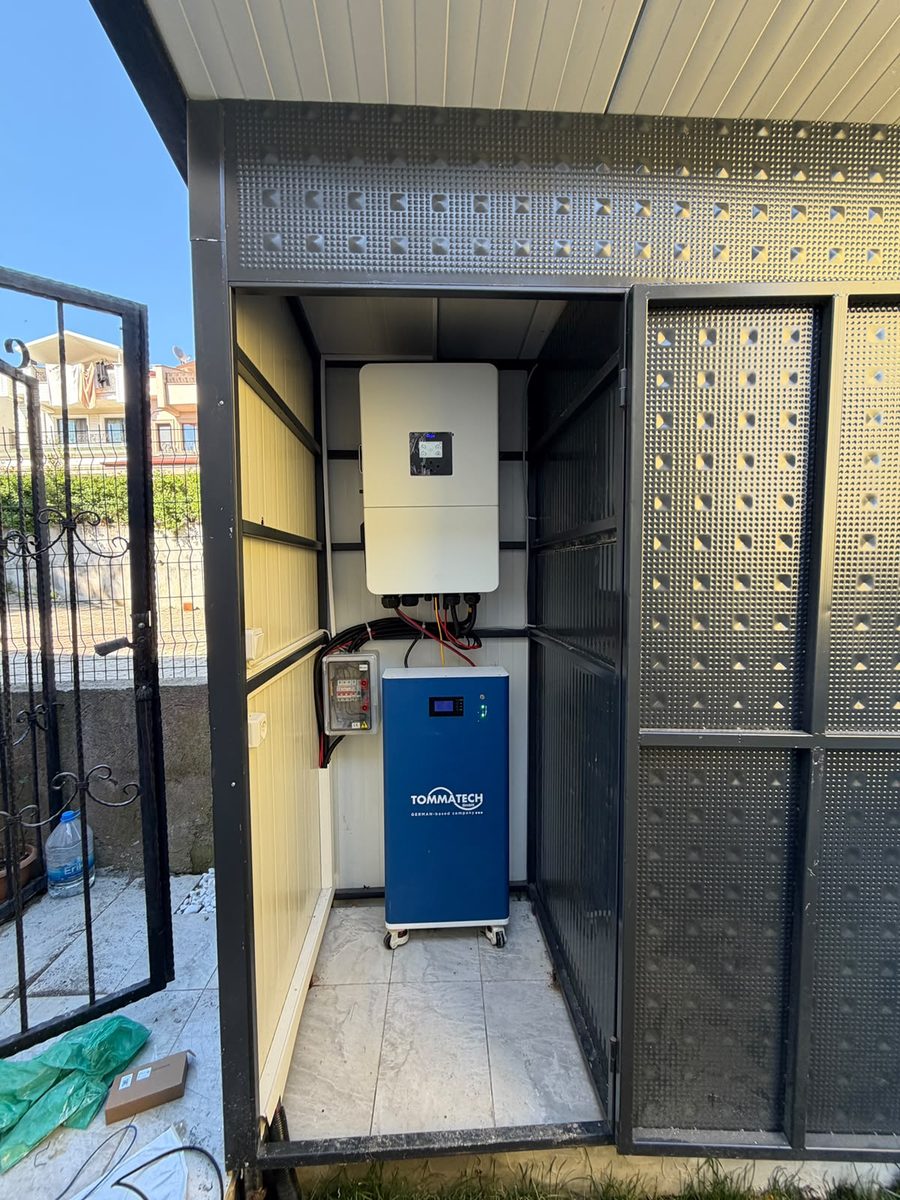 Solinved batarya ve inverter kurulumu