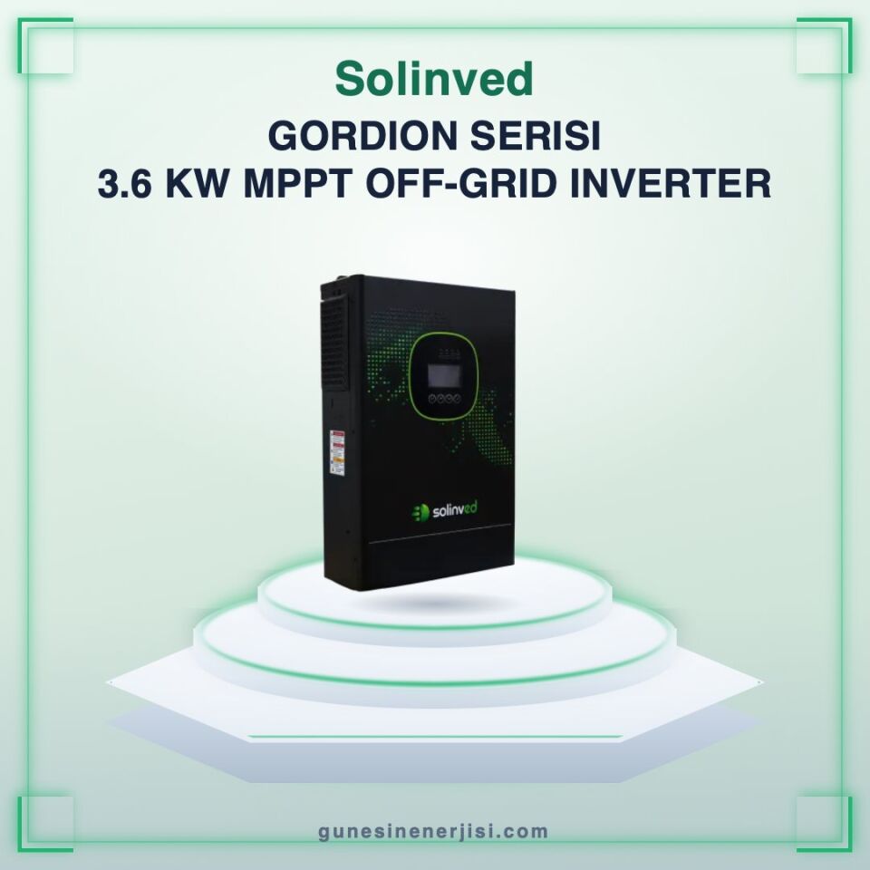 Solinved Gordion 3.6 kW MPPT Inverter (24V)