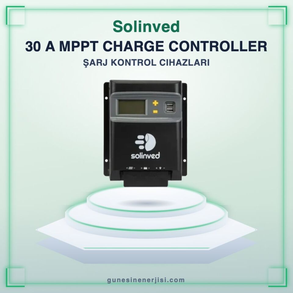 Solinved 30 A MPPT Charge Controller