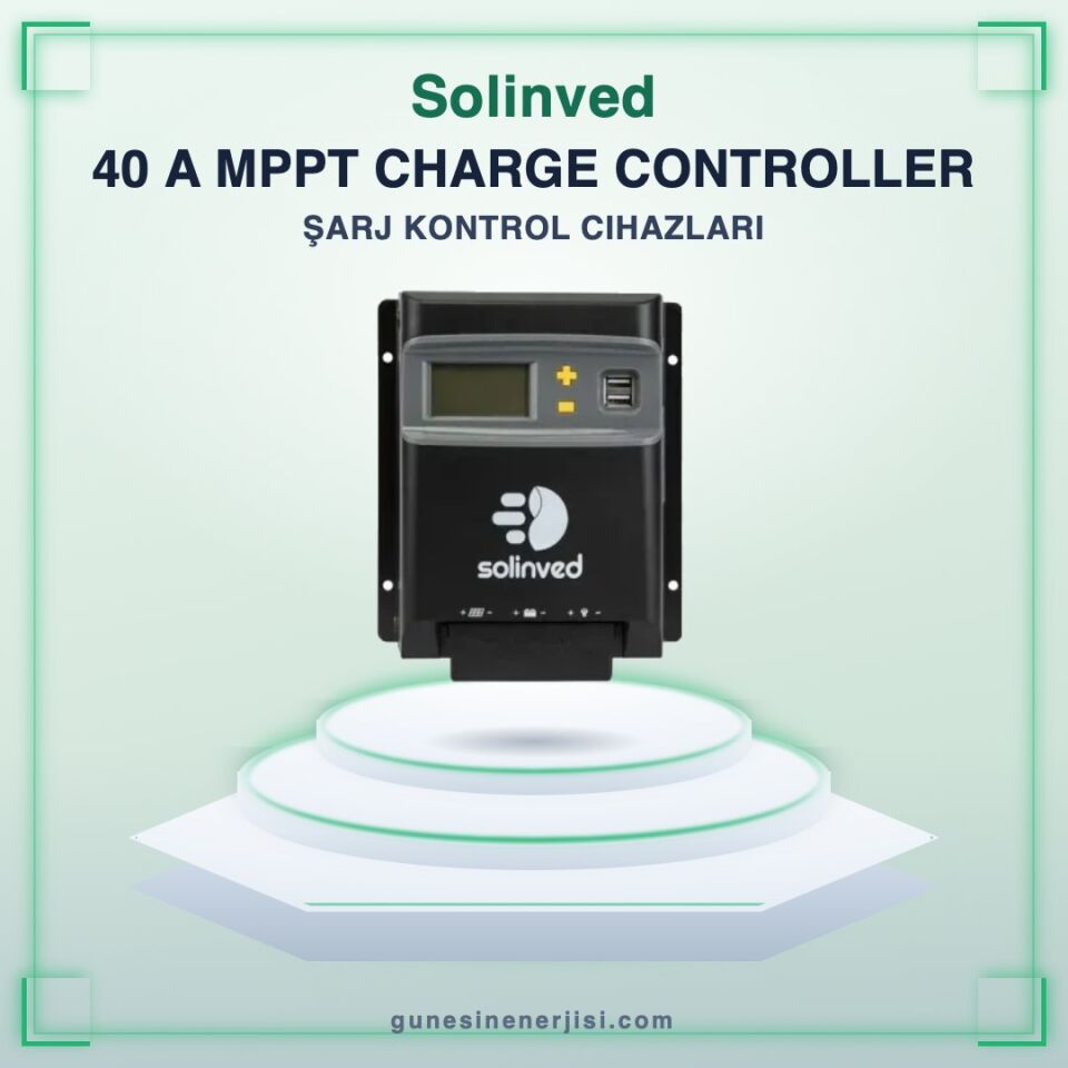 Solinved 40 A MPPT Charge Controller