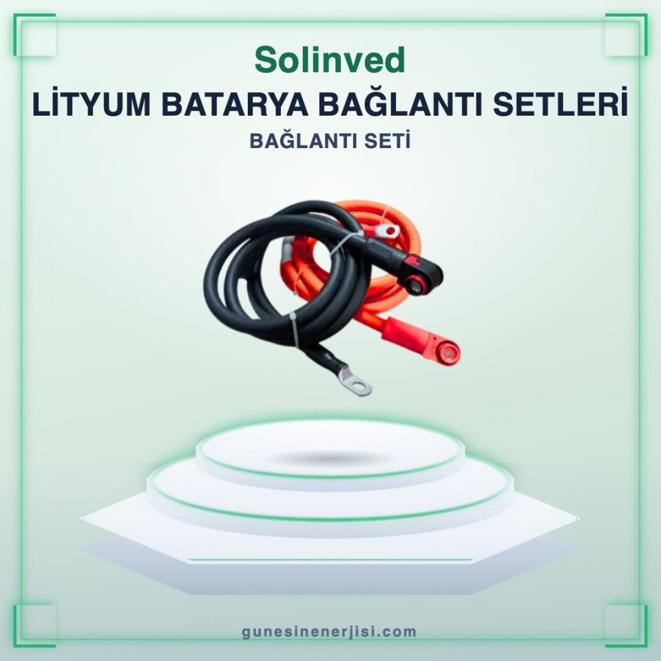 Solinved Lithium Battery Power Cable Set (2x1,5mt)