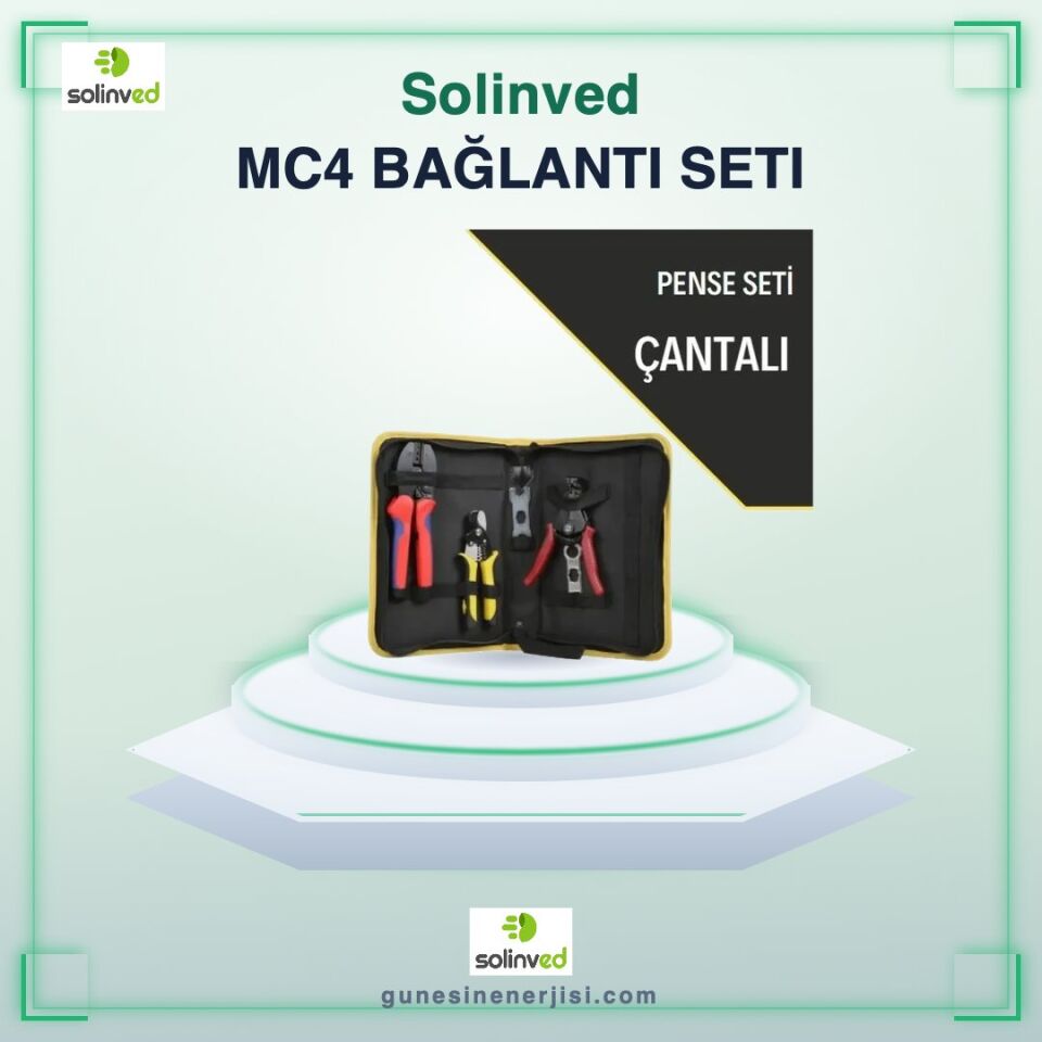 Solinved Bench Tool MC4 Crimping Tool (sıkma pensesi)