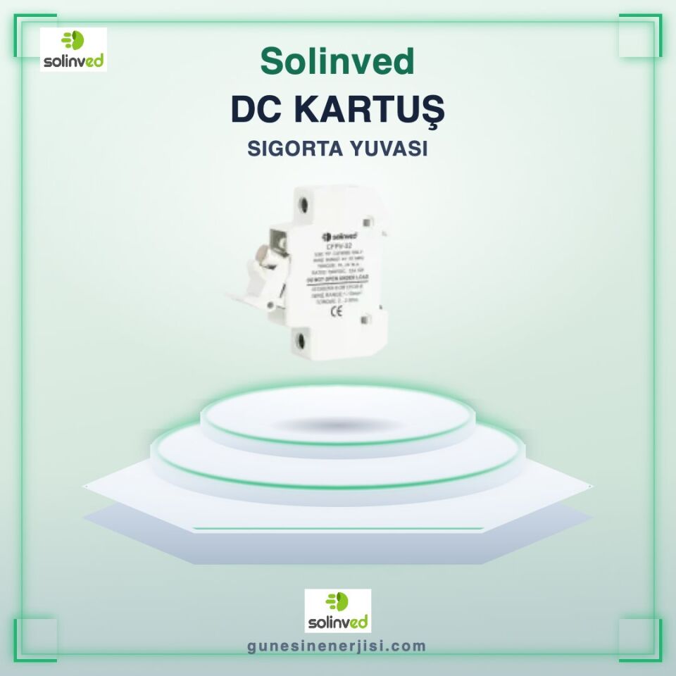 Solinved DC Sigorta Yuvası 10x38 mm
