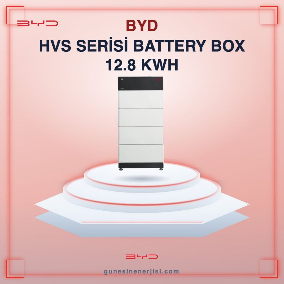 BYD HVS Serisi Battery Box Premium 12.8 kWh