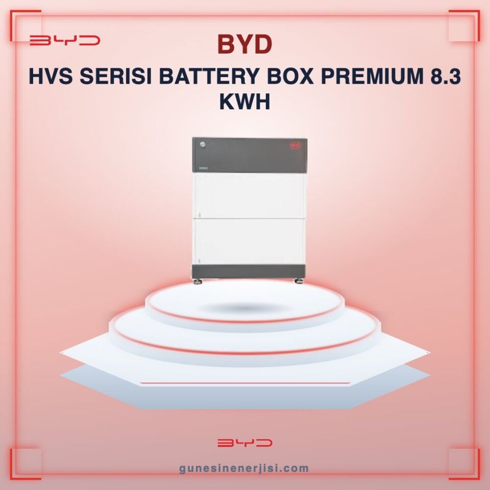 BYD HVM Serisi Battery Box Premium 8.3 kWh
