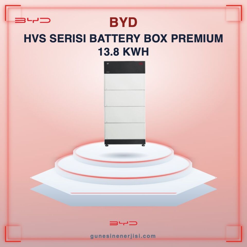 BYD HVM Serisi Battery Box Premium 13.8 kWh