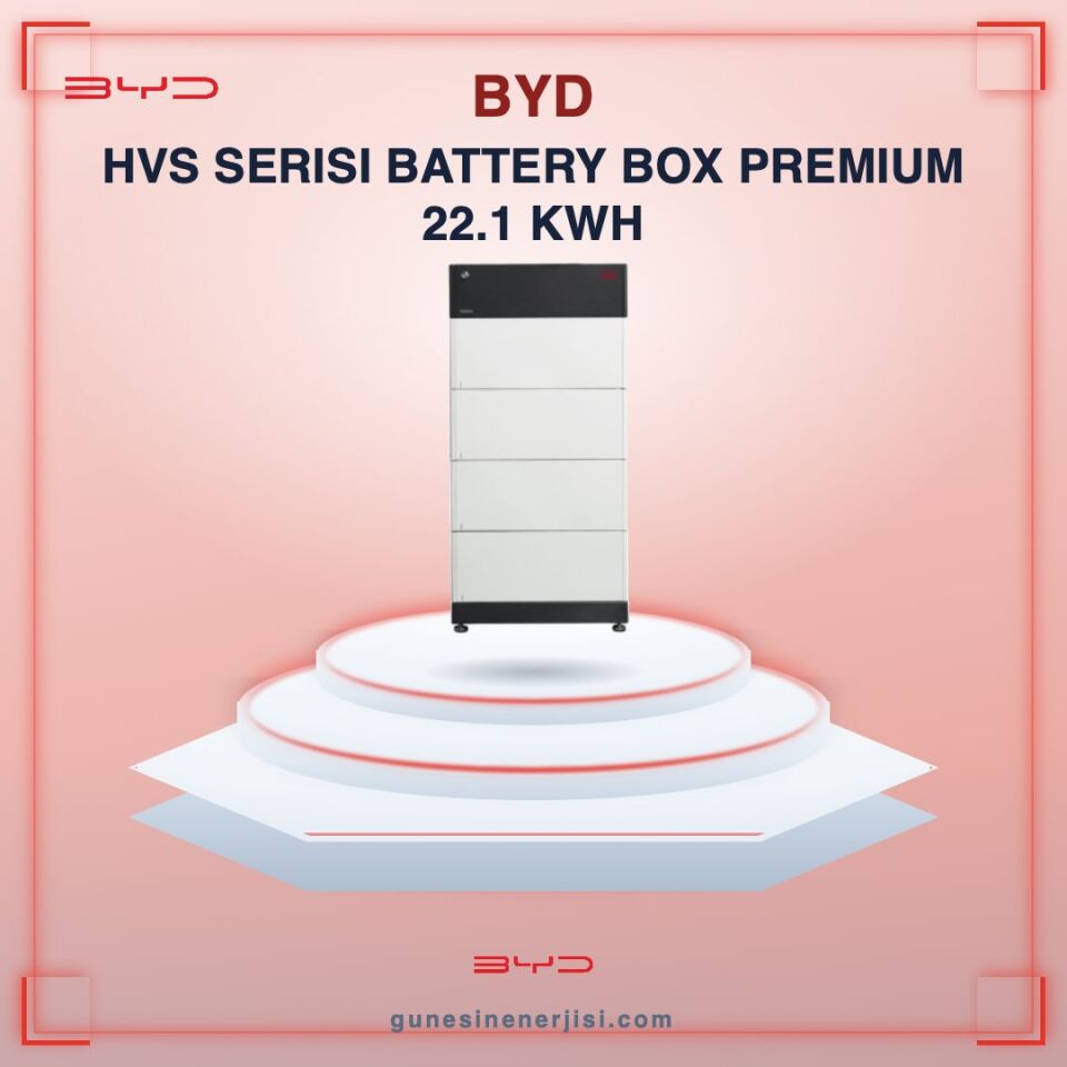 BYD HVM Serisi Battery Box Premium 22.1 kWh
