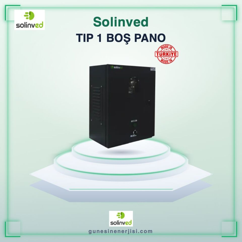 Solinved DKP-Tip1 1,5-5,5 kW Solar Pompa Sürücü Panosu – Küçük Ölçekli Tarımsal Sulama İçin