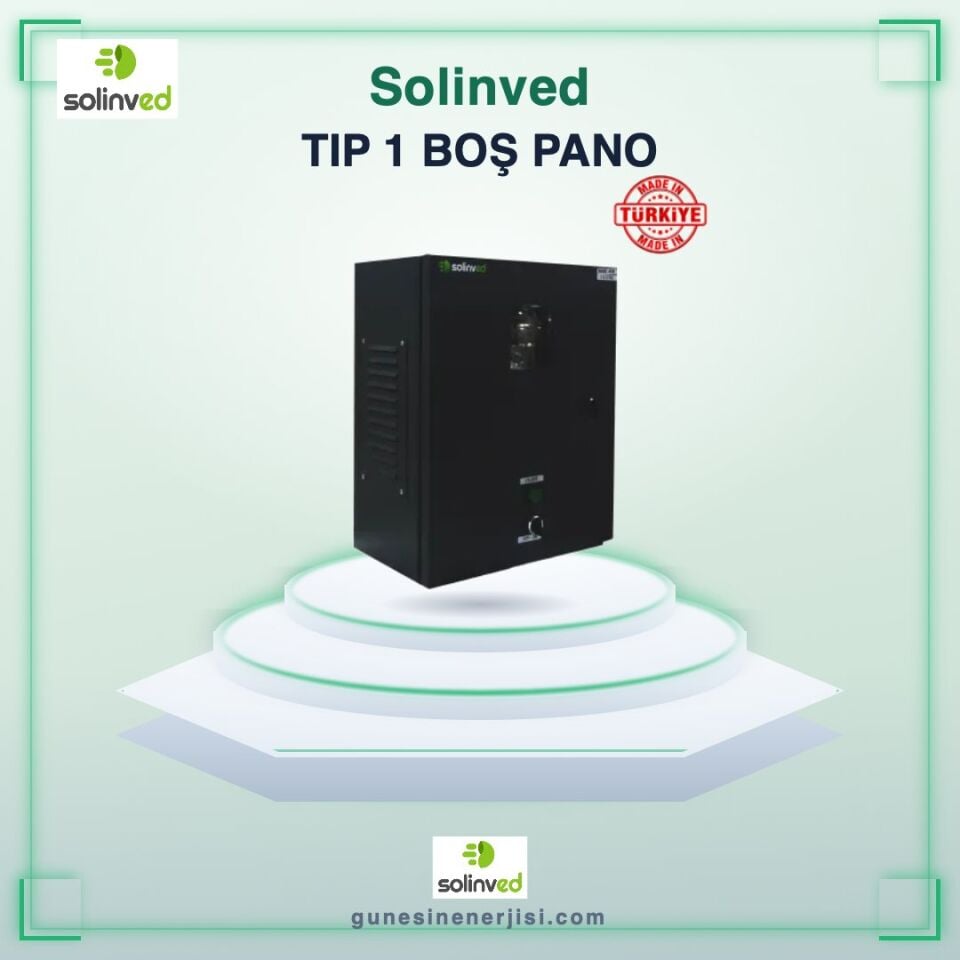 Solinved DKP-Tip1 1,5-5,5 kW Solar Pompa Sürücü Panosu – Küçük Ölçekli Tarımsal Sulama İçin