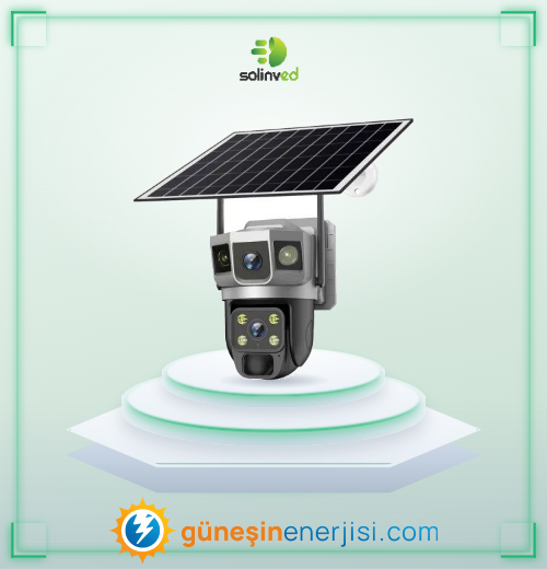 Solinved CM26-4G Solar Güvenlik Kamerası – Şebekesiz Alanlar İçin 4G Bağlantılı