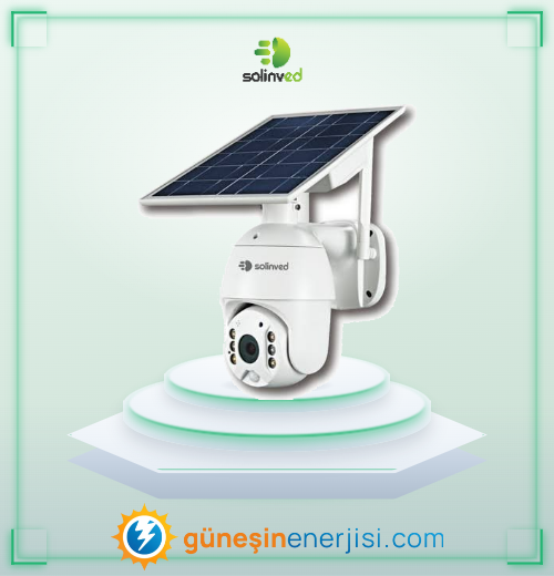 Solinved CM04-WIFI Solar Güvenlik Kamerası – Kablosuz Bağlantılı Akıllı İzleme