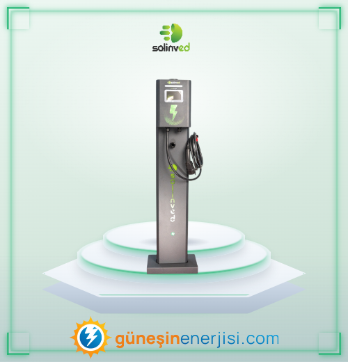 Solinved AC22KW-OCPP Angora Model 22kW AC Şarj İstasyonu – OCPP Uzaktan Yönetim Destekli