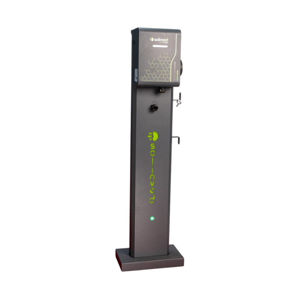 Solinved AC22KW Radius 22kW Type 2 AC Elektrikli Araç Şarj İstasyonu