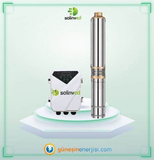 Solinved 6DSC36-145-380-520-7500-A/D 6'' AC-DC 7500W Solar Su Pompası (Hmax:145m, 36 ton)
